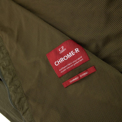 Cp Company Chrome-R Pocket Overshirt in Ivy Green