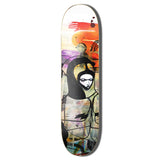 Load image into Gallery viewer, Colours Collectiv Skateboard Deck Will Barras x Paul Hart Grunge Queen Carbon Fiber 8.15" x 31.5"