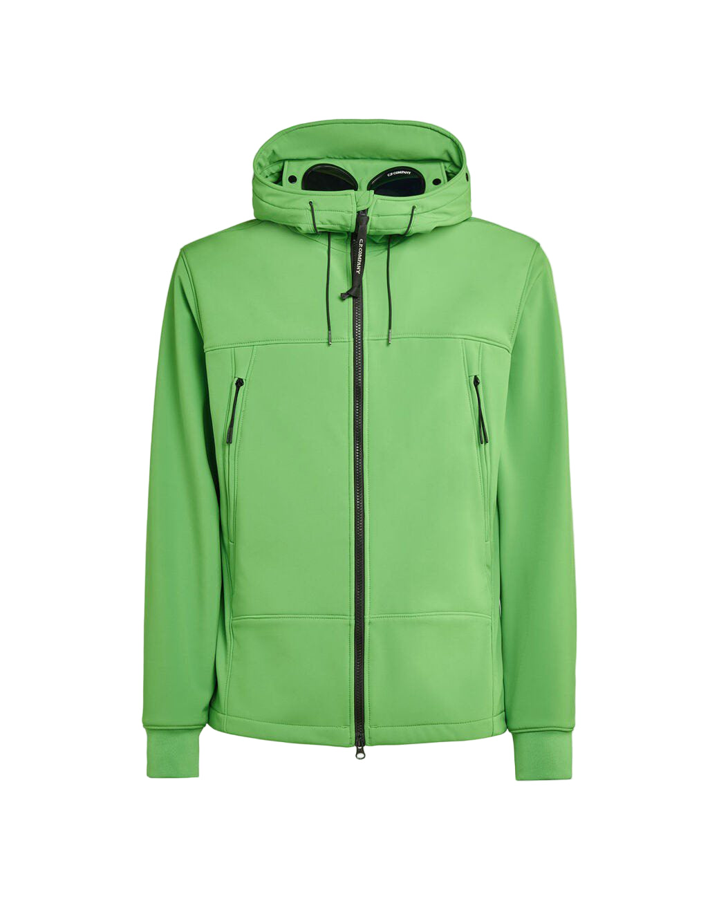 Cp Company A/W Fleece Lined Goggle Soft Shell-R In Green