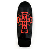 Load image into Gallery viewer, Dogtown Skateboard Deck Cross Logo 70s Rider Black/Red 10" x 30.575"