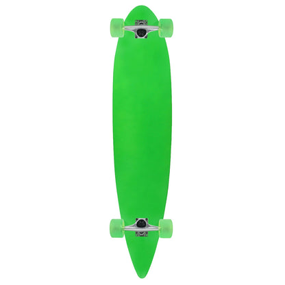 Moose Pintail 9" x 43" Longboard Neon Green Complete