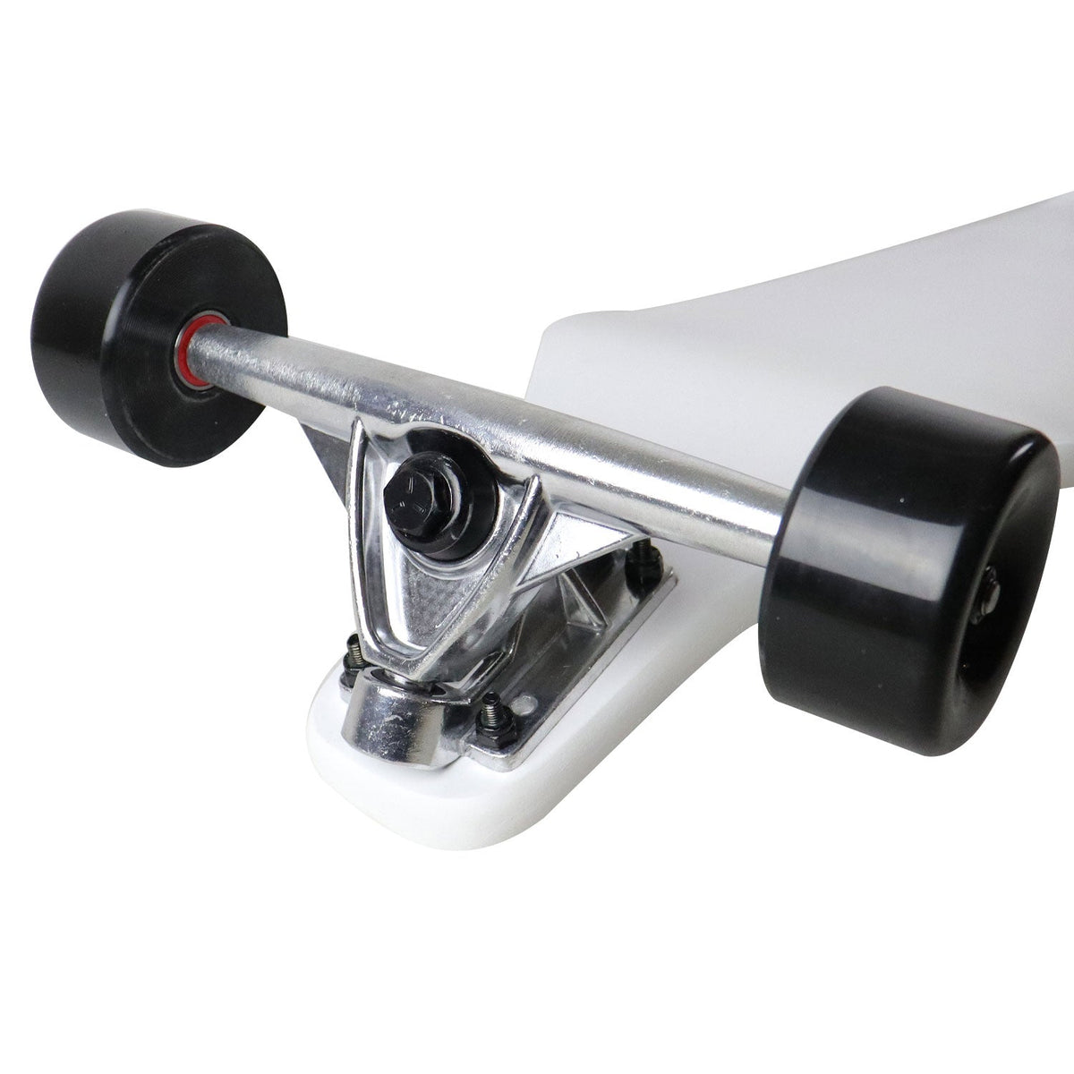 Moose Longboard Assembly 8" x 40" Canadian Maple Drop Down Dipped White