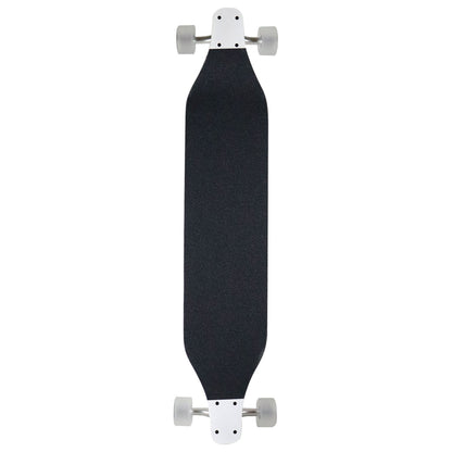 Moose Drop Down Longboard Complete (White) with Paris Trucks, Bigfoot Wheels