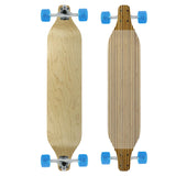 Load image into Gallery viewer, Moose Drop Down 8" x 40" Longboard Zebra Bamboo Complete