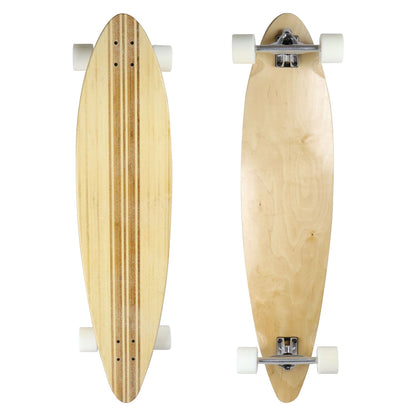 Moose Inlay Bamboo Canadian Maple Longboard Complete Assembly
