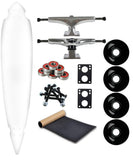 Load image into Gallery viewer, Moose Longboard Complete 9.25" x 46" Concave Cut Out Pintail White