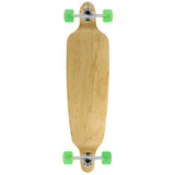 Load image into Gallery viewer, Moose Double Drop 9.75" x 39.75" Longboard Baked Bamboo Complete