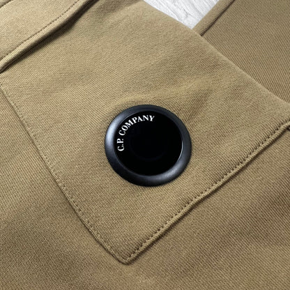 CP Company Raised Fleece Sweatpants - Ermine