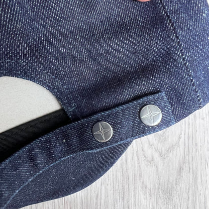 Stone Island Denim Cap - Indigo