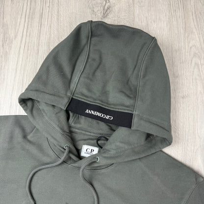 CP Company Raised Fleece Hoodie - Gunmetal