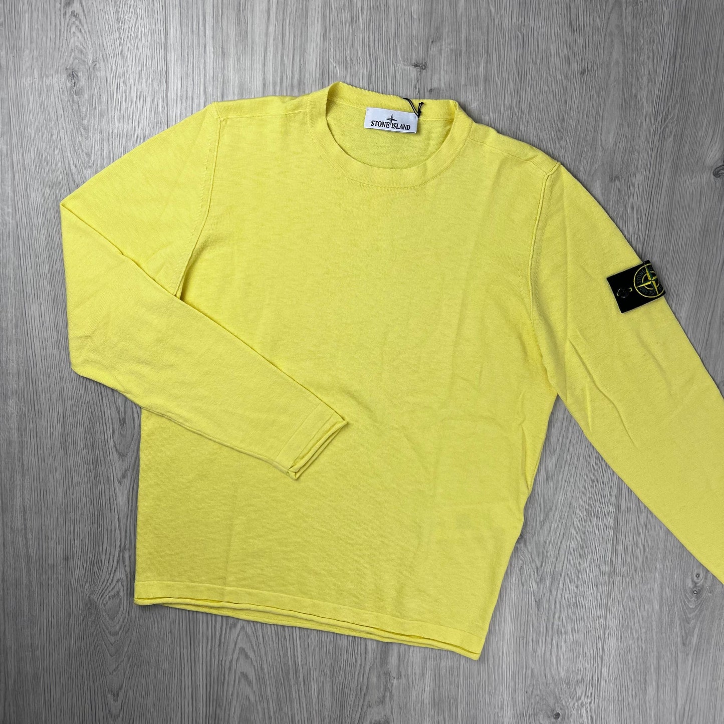 Stone Island Knit Sweatshirt - Lemon
