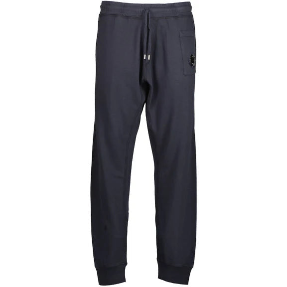 Cp Company 133A Light Fleece High Lens Joggers In Navy