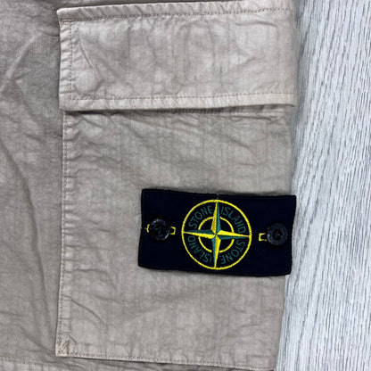 Stone Island 'Panama' Cargo Shorts - Desert