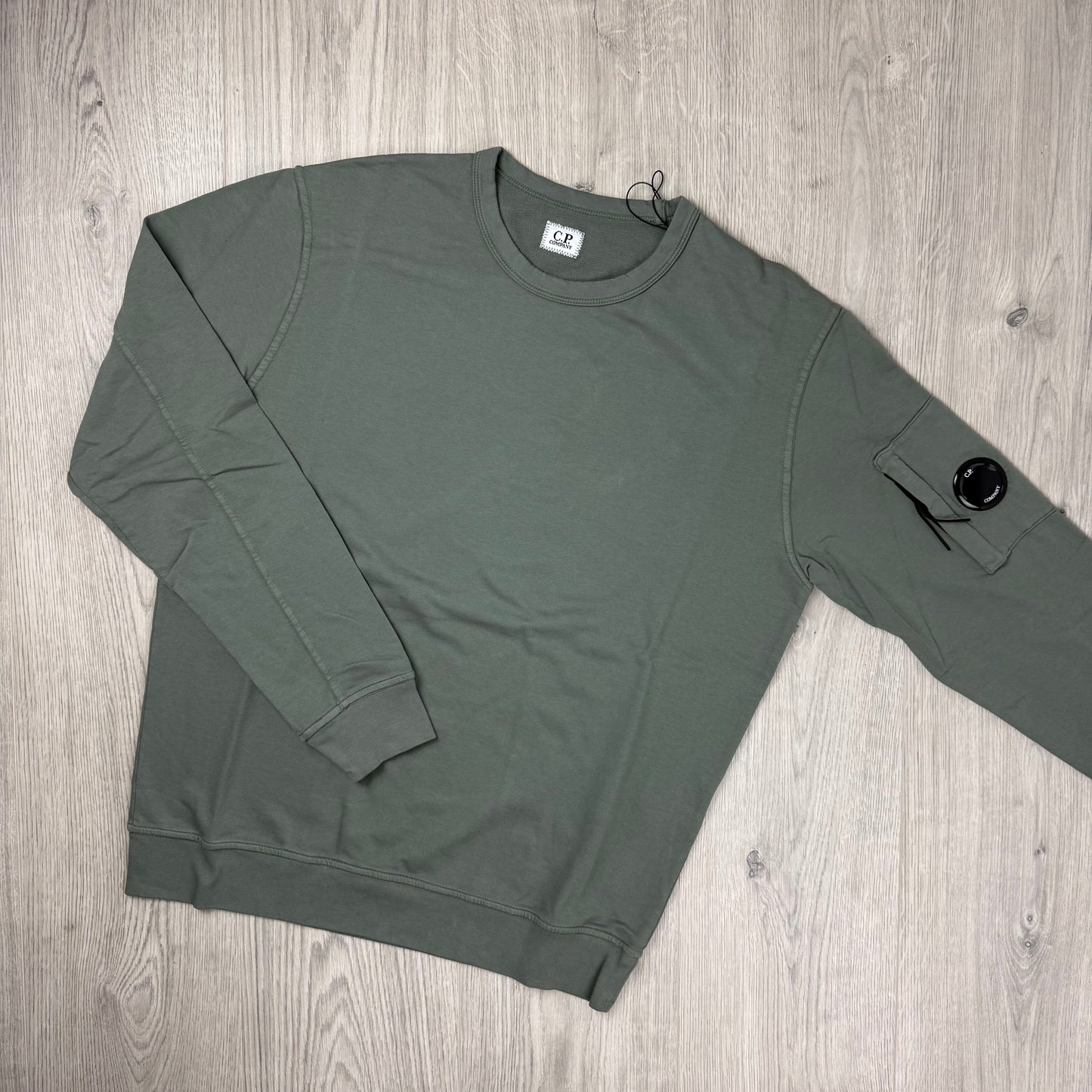 CP Company Light Fleece Sweatshirt - Gunmetal