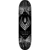 Load image into Gallery viewer, Powell Peralta Skateboard Deck Flight 243 Skeleton Silver Foil 8.25" x 31.95"