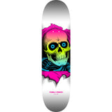 Load image into Gallery viewer, Powell Peralta Skateboard Deck Ripper Lime Fade White 8.5" x 32.08"