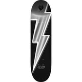 Load image into Gallery viewer, Powell Peralta Skateboard Deck Flight Mike Vallely Lightning Bolt Silver 8.75" x 32.33"
