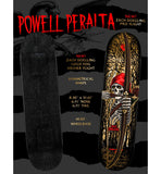 Load image into Gallery viewer, Powell Peralta Skateboard Deck Flight Zach Doelling Archer Twin Gold Foil 8.3" x 31.61"