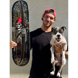 Load image into Gallery viewer, Powell Peralta Skateboard Deck Flight Zach Doelling Archer Twin Gold Foil 8.3" x 31.61"