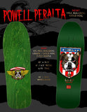 Load image into Gallery viewer, Powell Peralta Skateboard Deck Frankie Hill Bull Dog Green/Gold Foil Old School Reissue