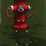 Load image into Gallery viewer, Powell Peralta Skateboard Deck Andy Anderson Hydrant Maple 8.4" x 32.03"