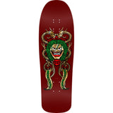 Load image into Gallery viewer, Powell Peralta Skateboard Deck Caballero Mask Burgundy/Gold Foil Old School Reissue