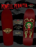 Load image into Gallery viewer, Powell Peralta Skateboard Deck Caballero Mask Burgundy/Gold Foil Old School Reissue