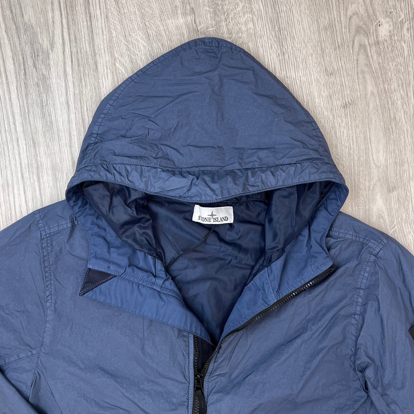 Stone Island Crinkle Reps NY Jacket - Slate Blue