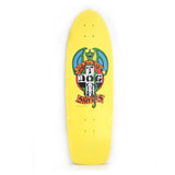 Load image into Gallery viewer, Dogtown Old School Skateboard Deck OG Red Dog 70's Rider Yellow 9" x 30.57"