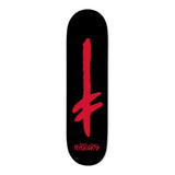 Load image into Gallery viewer, Deathwish Skateboard Deck Gang Spray Black/Red 8.0" x 31.5"