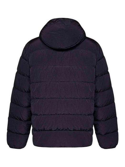 Cp Company Chrome-R Goggle Down Jacket In Nightshade