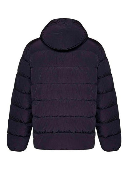 Cp Company Chrome-R Goggle Down Jacket In Nightshade