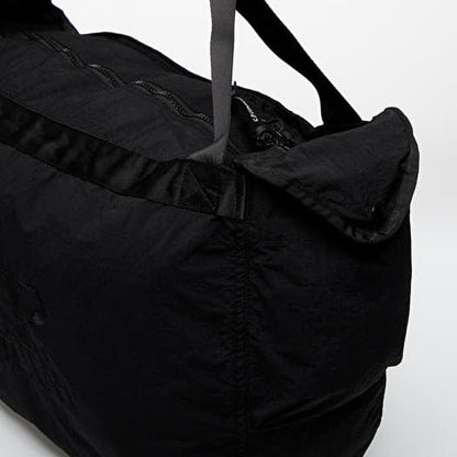 Cp Company Plain Paper Touch Zipped Logo Bag In Black with Certilogo