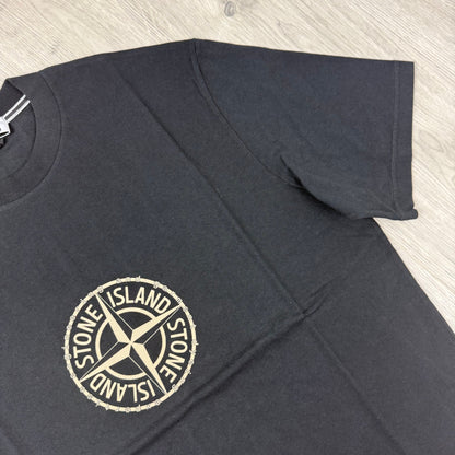 Stone Island 'Compass' T-Shirt - Black