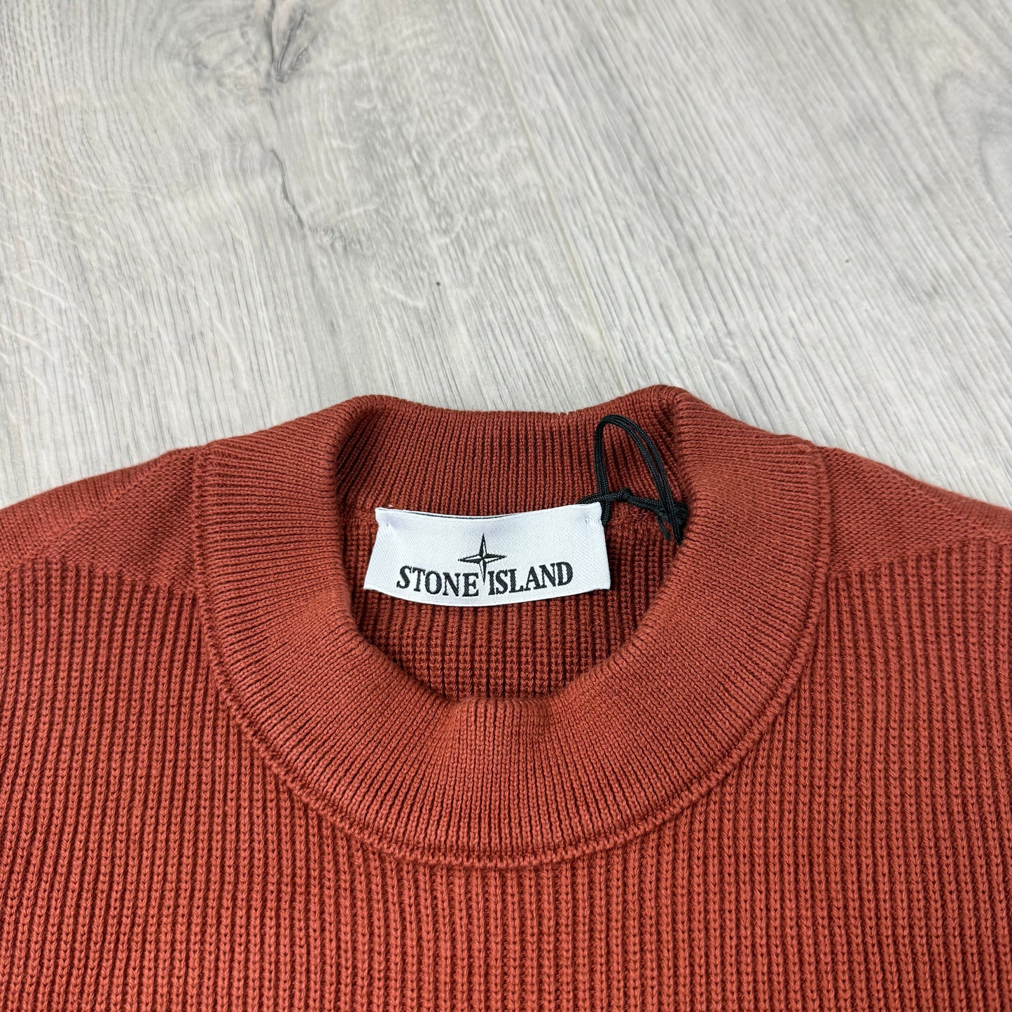 Stone Island Knit Sweatshirt - Brick Red