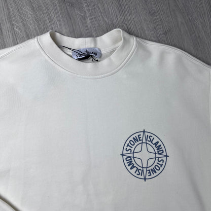 Stone Island Printed Sweatshirt - Ivory