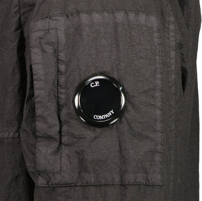 Cp Company 110A Taylon L Lens Overshirt In Black
