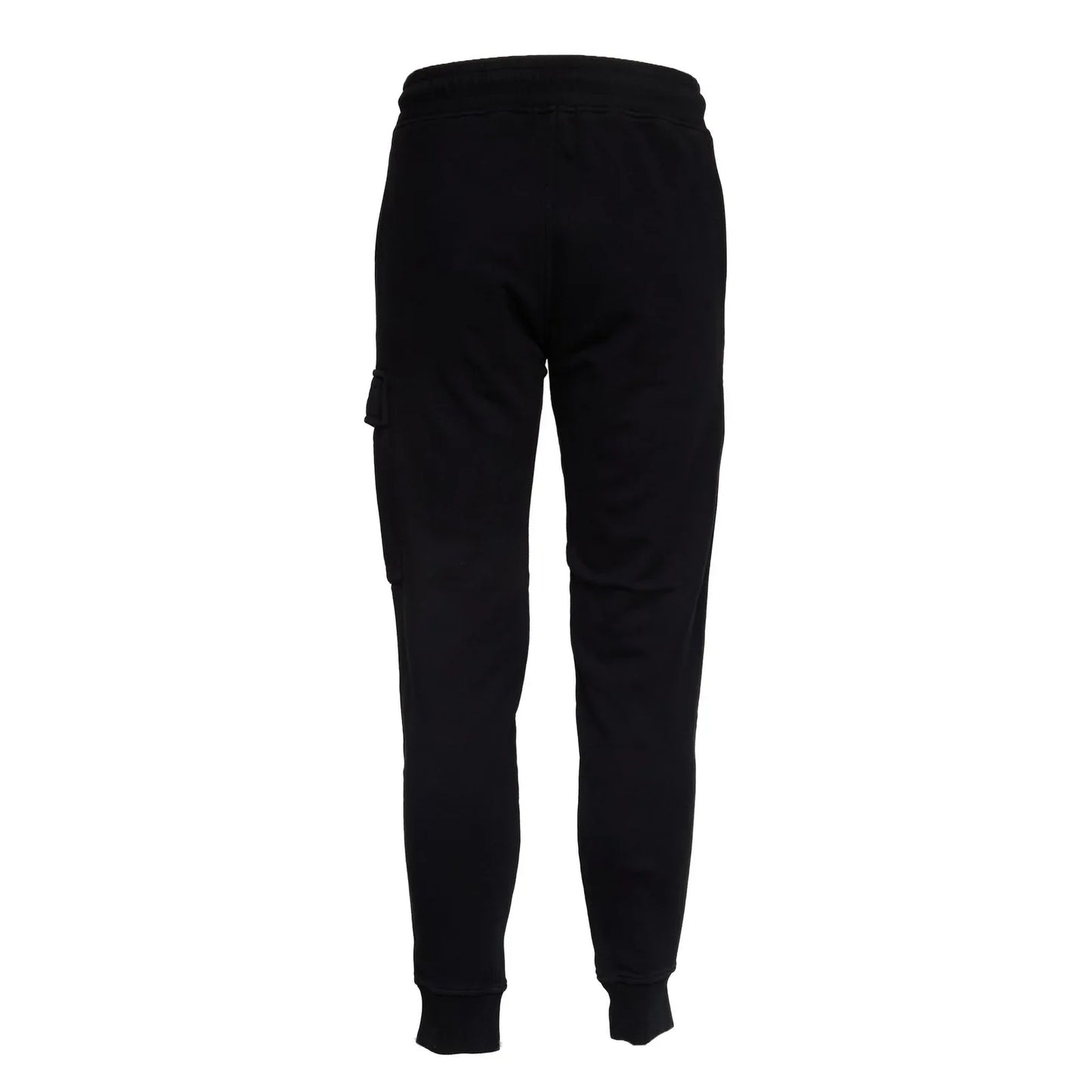 Cp Company Diagonal Raised Lens Joggers In Black