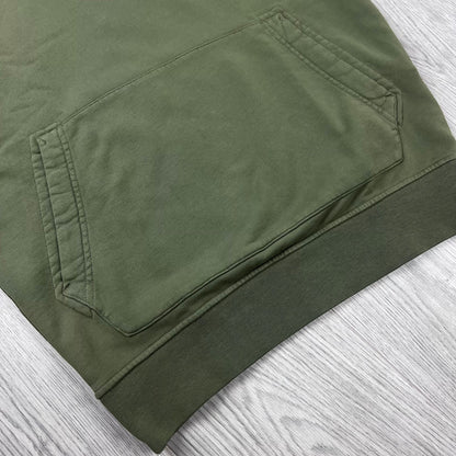 Stone Island Dyed Hoodie - Military