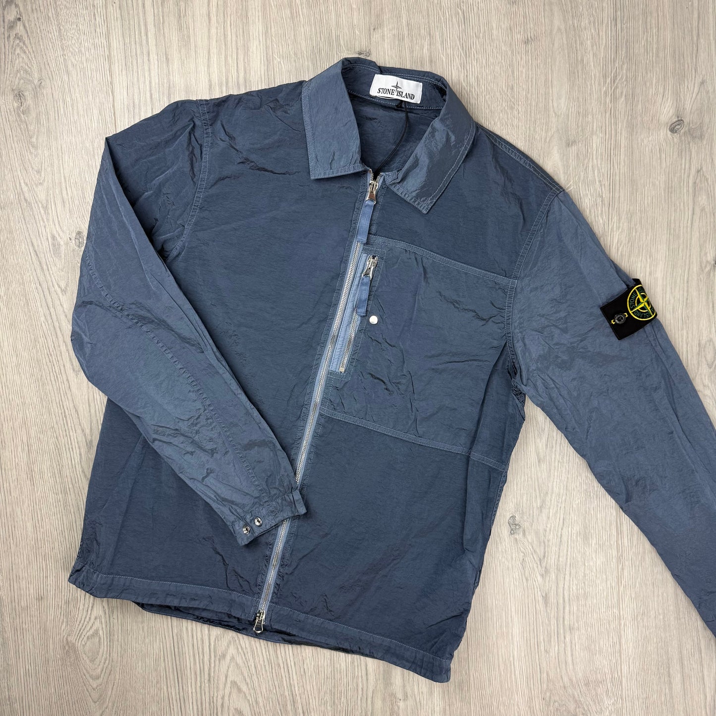 Stone Island Metal Overshirt - Dark Blue