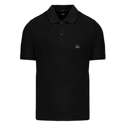 Cp Company Regular Fit Polo Shirt 071A Black
