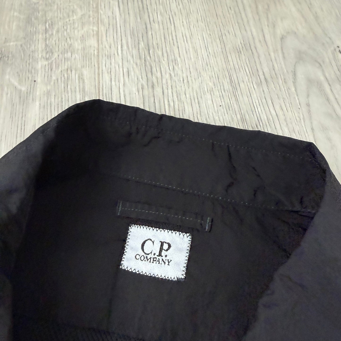 CP Company 'Taylon L' Zip Overshirt - Black