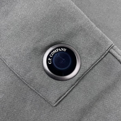 CP Company Raised Fleece Sweatpants - Raven