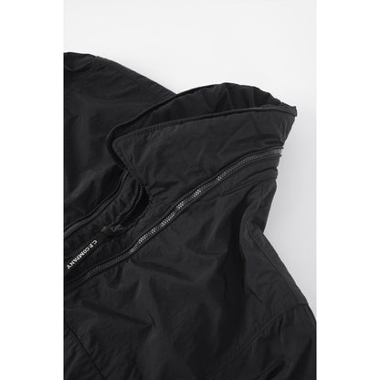 Cp Company 013A Chrome-R Lens Overshirt in Black