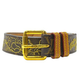 Load image into Gallery viewer, Louis Vuitton Ceinture Belt Arjun Monogram Dantele Accessories Logo Leather