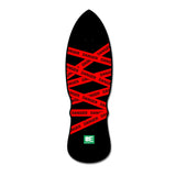 Load image into Gallery viewer, Everybody Skates Skateboard Deck Danger Standard Black 10" x 30"