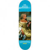 Load image into Gallery viewer, Enjoi Skateboard Deck Brevard Renaissance Blue 8.375" x 32.2"