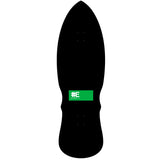 Load image into Gallery viewer, Everybody Skates Skateboard Deck Danger Big Board Black 12.3" x 40"