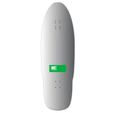 Load image into Gallery viewer, Everybody Skates Skateboard Deck Burning Klansman Big Board Silver 12.3" x 40"