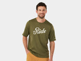 Load image into Gallery viewer, Trek Evoke Tech Tee X-Small Black Olive Shirt
